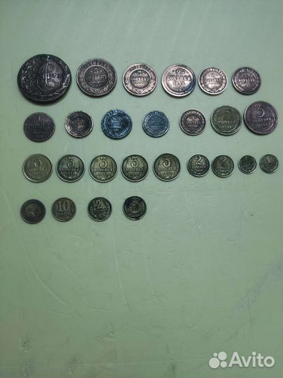 Коллекция монет и банкнот