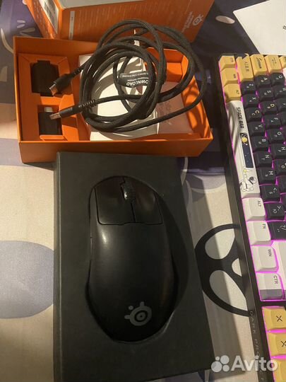 Мышь steelseries Prime безпроводная