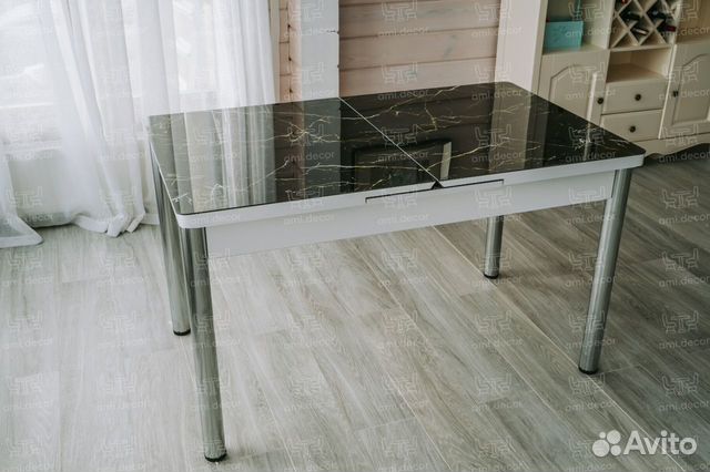 Стол кухонный раздвижной стеклянный объявление продам