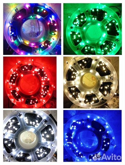 Гирлянда уличная 50 метров