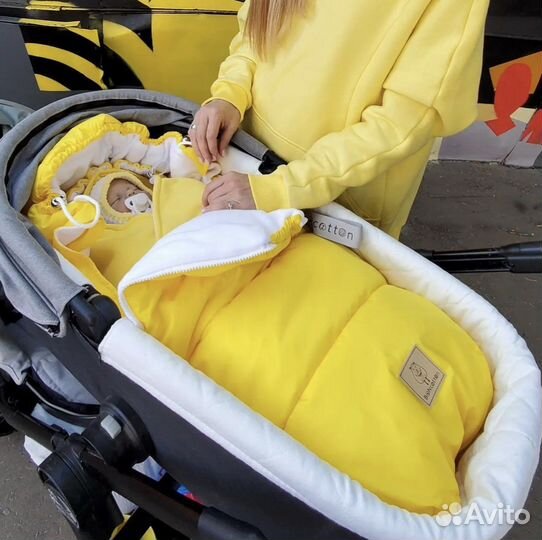 Конверт на выписку и в коляску