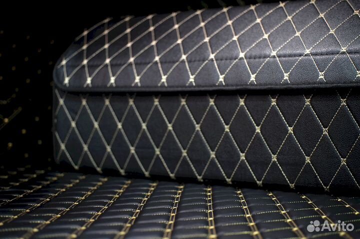 3Д коврики из экокожи Audi