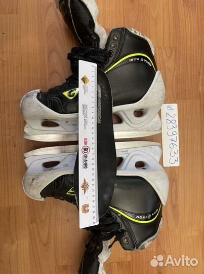 Хоккейные коньки вратаря бу