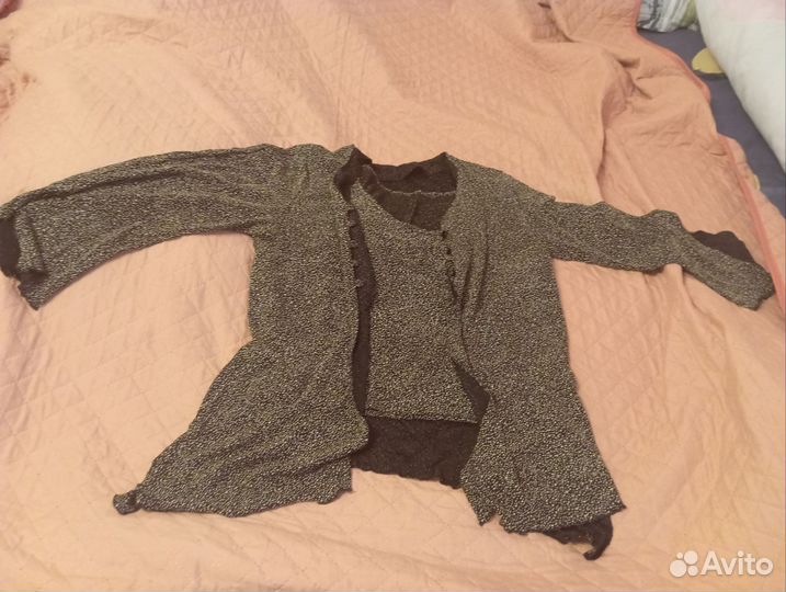 Кардиган женский с маечкой