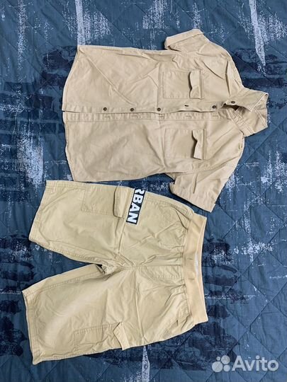 Детский летний костюм рубашка+шорты