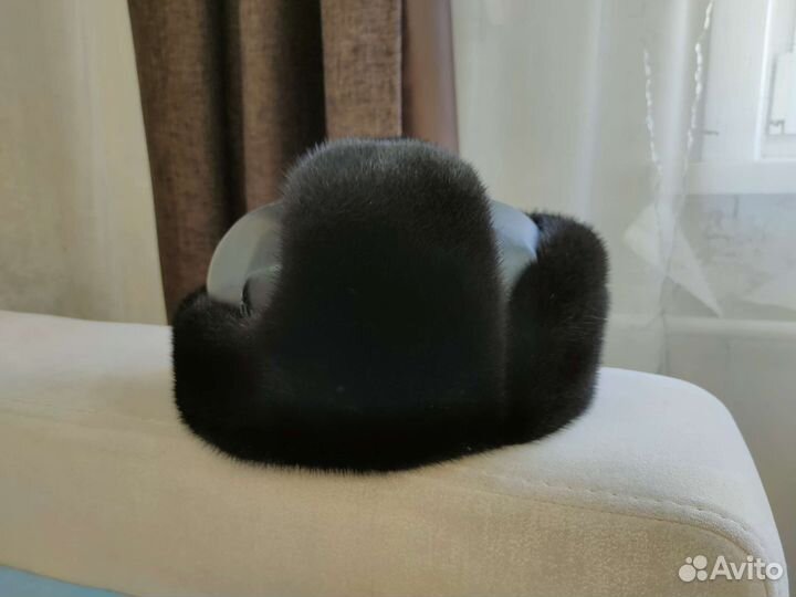 Норковая шапка мужская новая