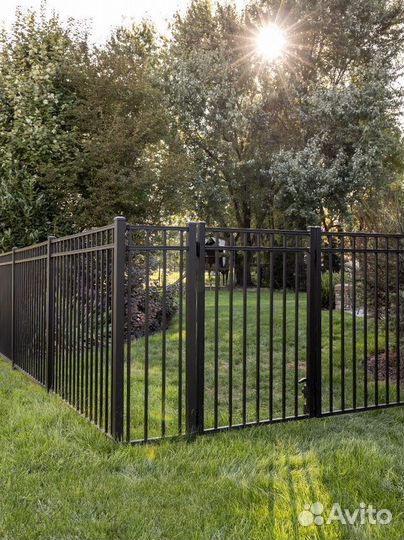 Забор сварной из профильной трубы