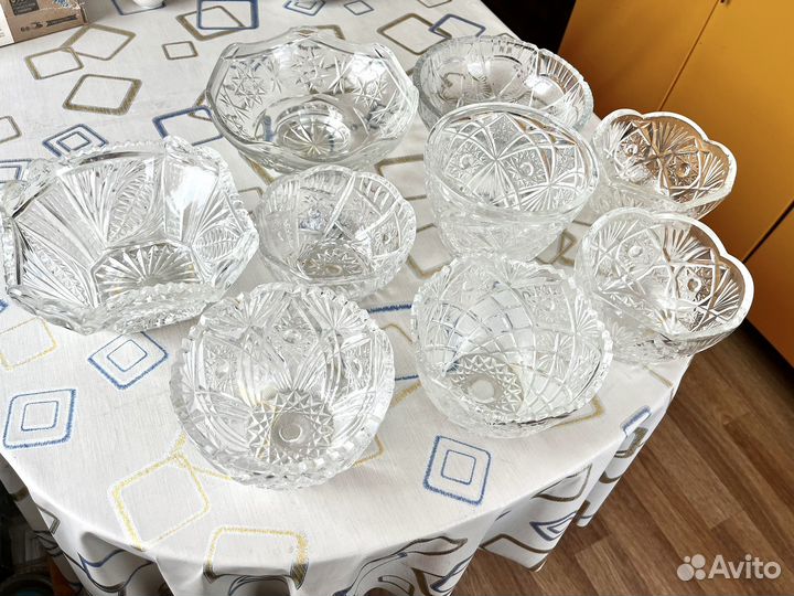 Ваза хрустальная СССР