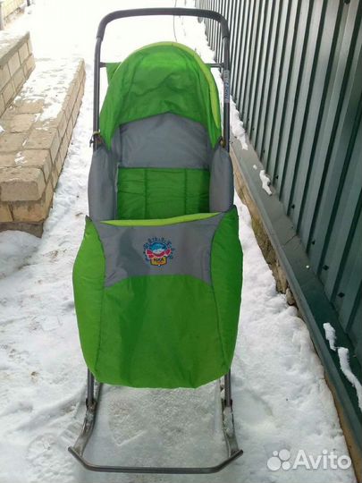 Коляска санки