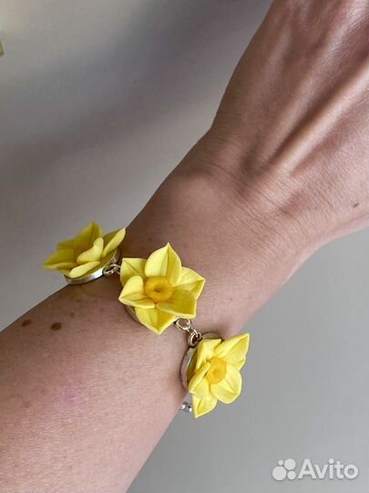 Браслет нарциссы