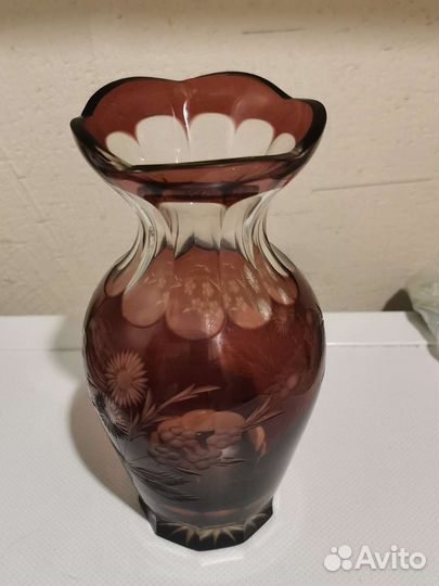 Ваза хрустальная СССР