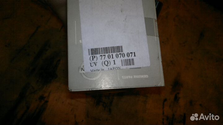 Катушка зажигания nissan Renault 77 01 070 071