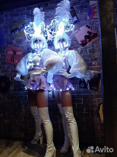 Световое шоу, ростовые куклы