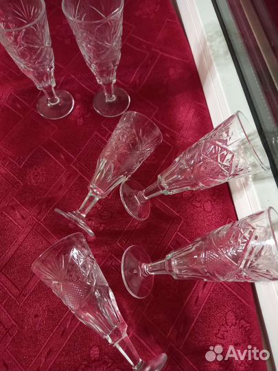 Винтаж.Рюмки лафитники СССР