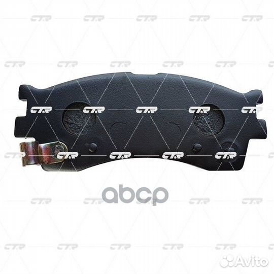 Колодки тормозные дисковые перед GK0515 CTR