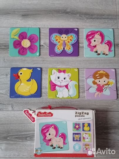 Пазлы фирменные обучающие