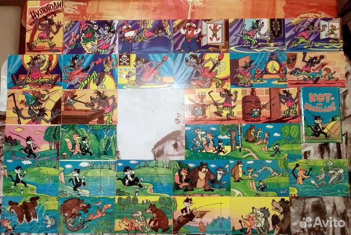 Открытки Детские, сказки, мультфильмы