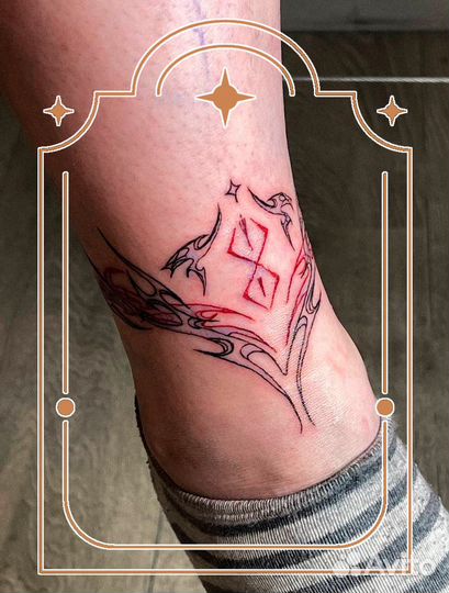 Модель на тату