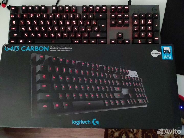 Игровая клавиатура logitech