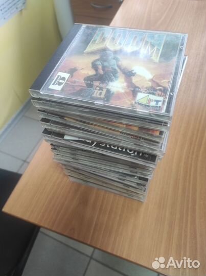 Коллекция дисков Sony Playstation 1