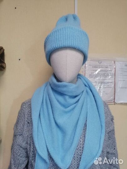 Вязанные шапки ручной работы