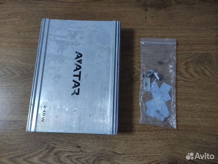 Радиатор от автомобильного усилителя алюминиевый