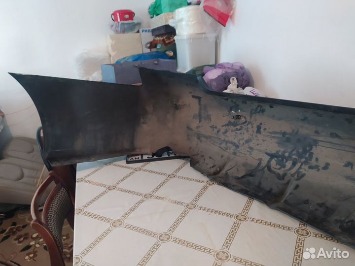 Бампер задний infinity m35 рестайл с парктрониками