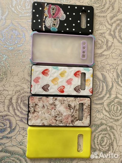 Чехлы на телефон samsung s10+