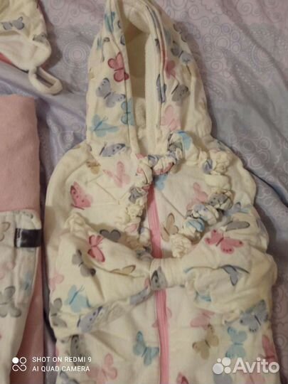 Комплект на выписку для девочки