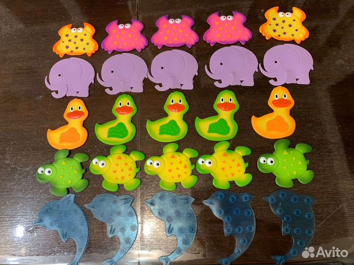 Липучки для ванной