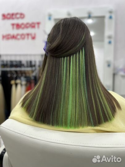 Наращивание биопротеиновых волос