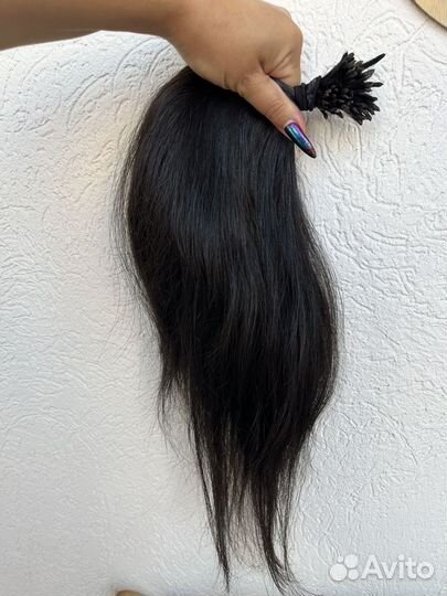 Волосы для наращивания 60 см бу