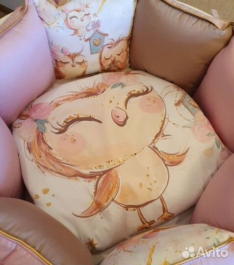 Бортики в кроватку