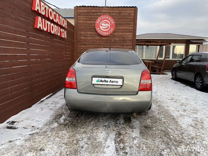Nissan Primera 1.8 AT, 2005, 198 000 км
