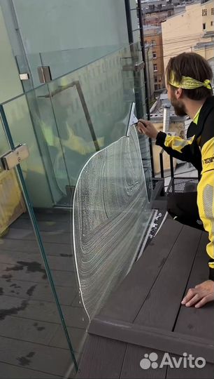 Мойка окон, витрин, лоджий, балконов