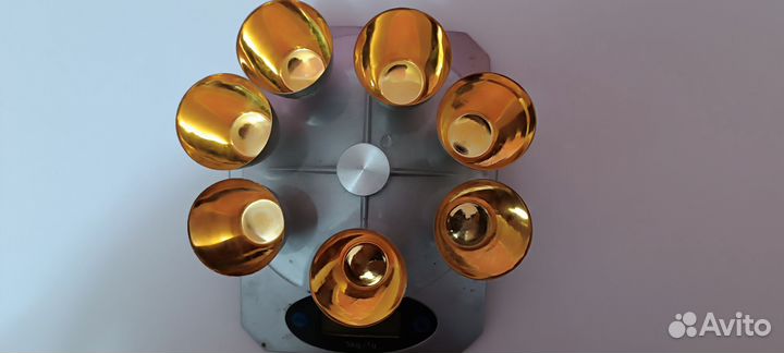 Серебряные стопки (268гр)