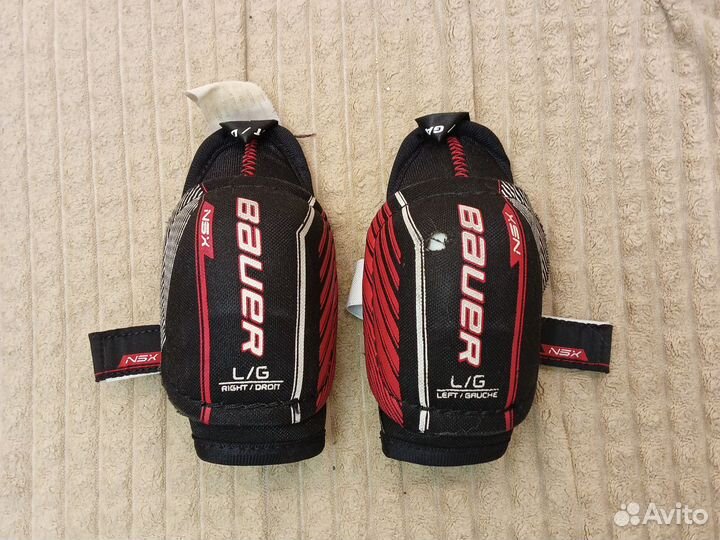 Налокотники хоккейные детские bauer