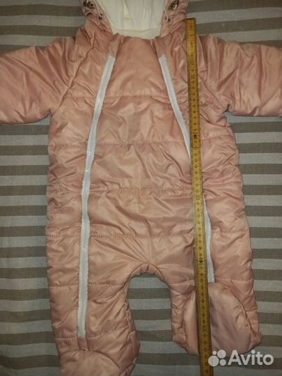 Комбинезон демисезонный для девочки 74 размер
