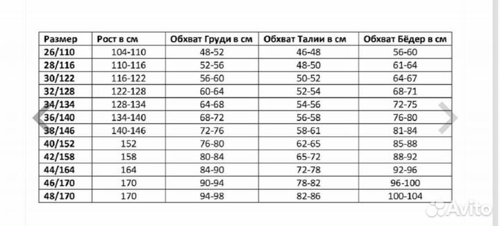 Купальник гимнастический 128