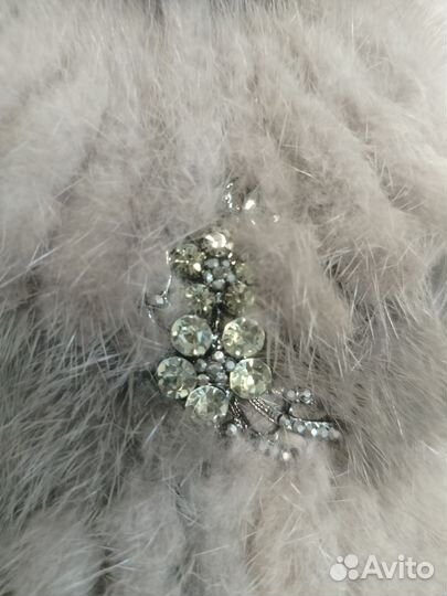 Шапка норковая женская