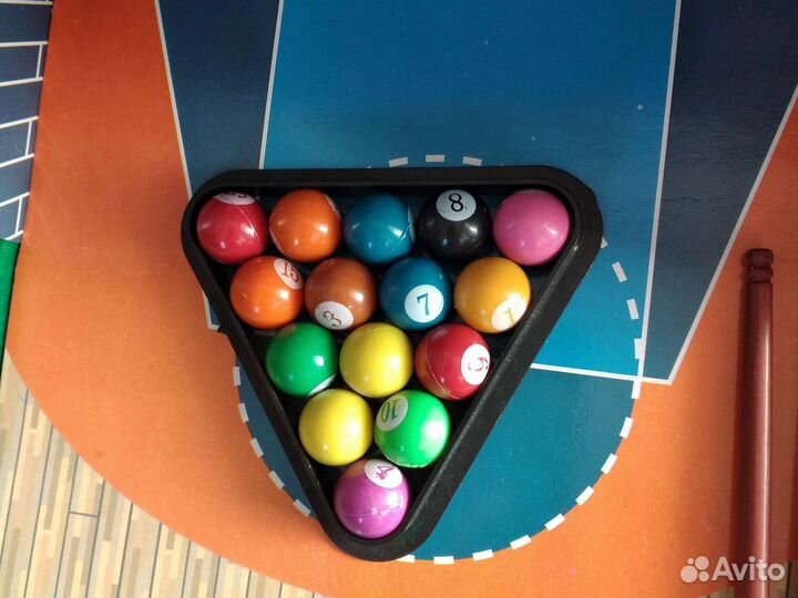 Детский бильярд5в1Настольный 56на30