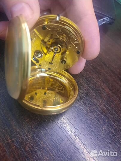 Часы карманные золотые