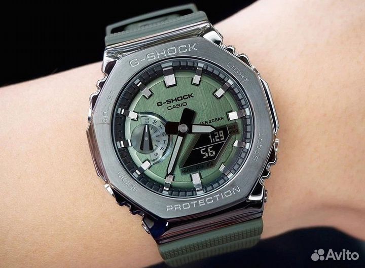 Оригинальные Casio G-Shock GM-2100B-3A