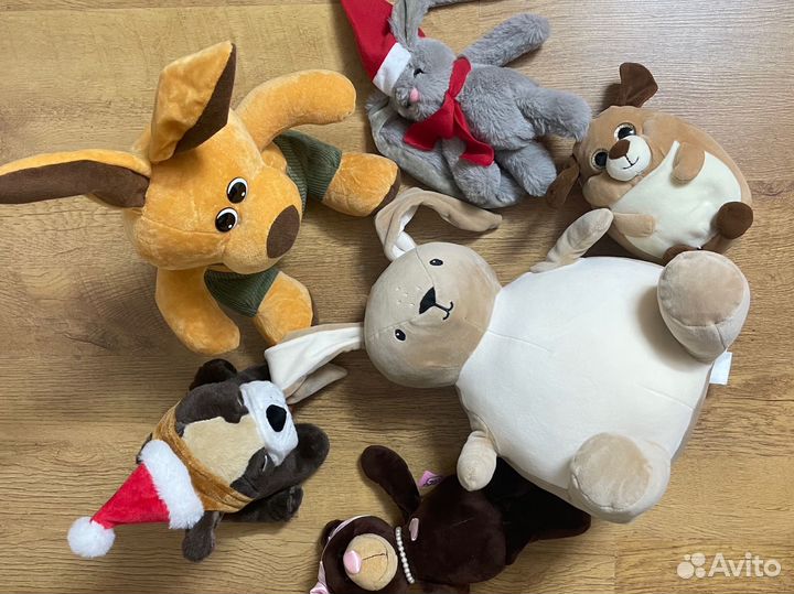 Мягкие игрушки пакетом