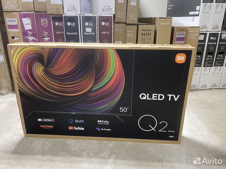 Qled 4K UltraHD 50 дюймов (ростест)