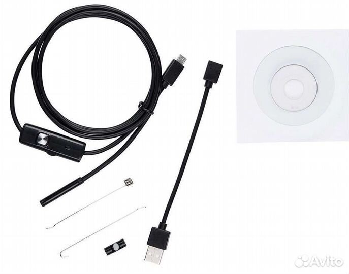 Водонепроницаемый эндоскоп (головка 5 мм)