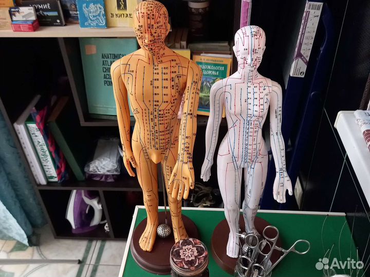 Статуэтка мужчина и женшина, энергитические каналы