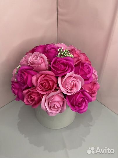 Мыльные розы, букеты из мыльных роз