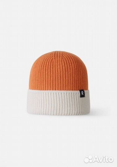 Шапка-бини Reima Palat оранжевая 52