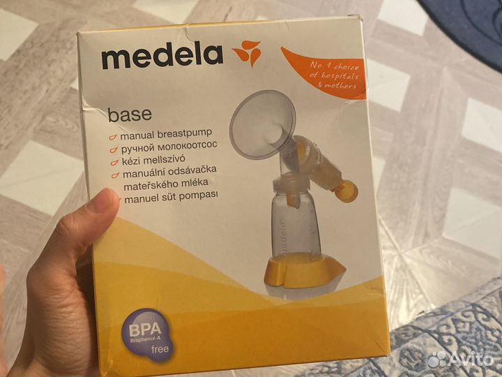 Молокоотсос medela ручной